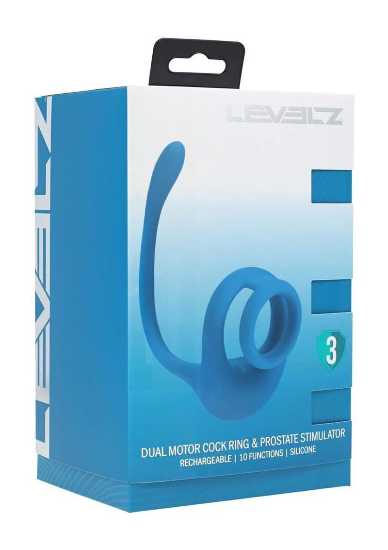 Levelz Dual Motor Prostate Cock Ring - Image 4