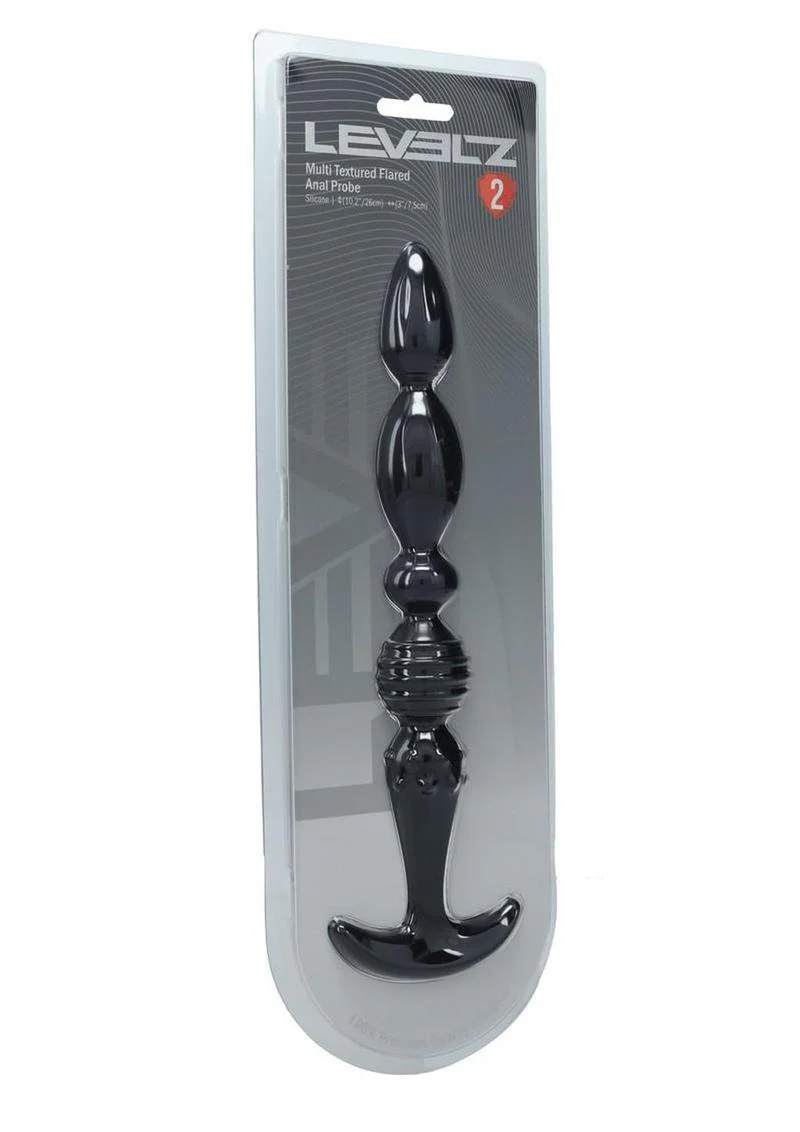 Levelz Multi-Textured Flared Anal Probe - Image 4