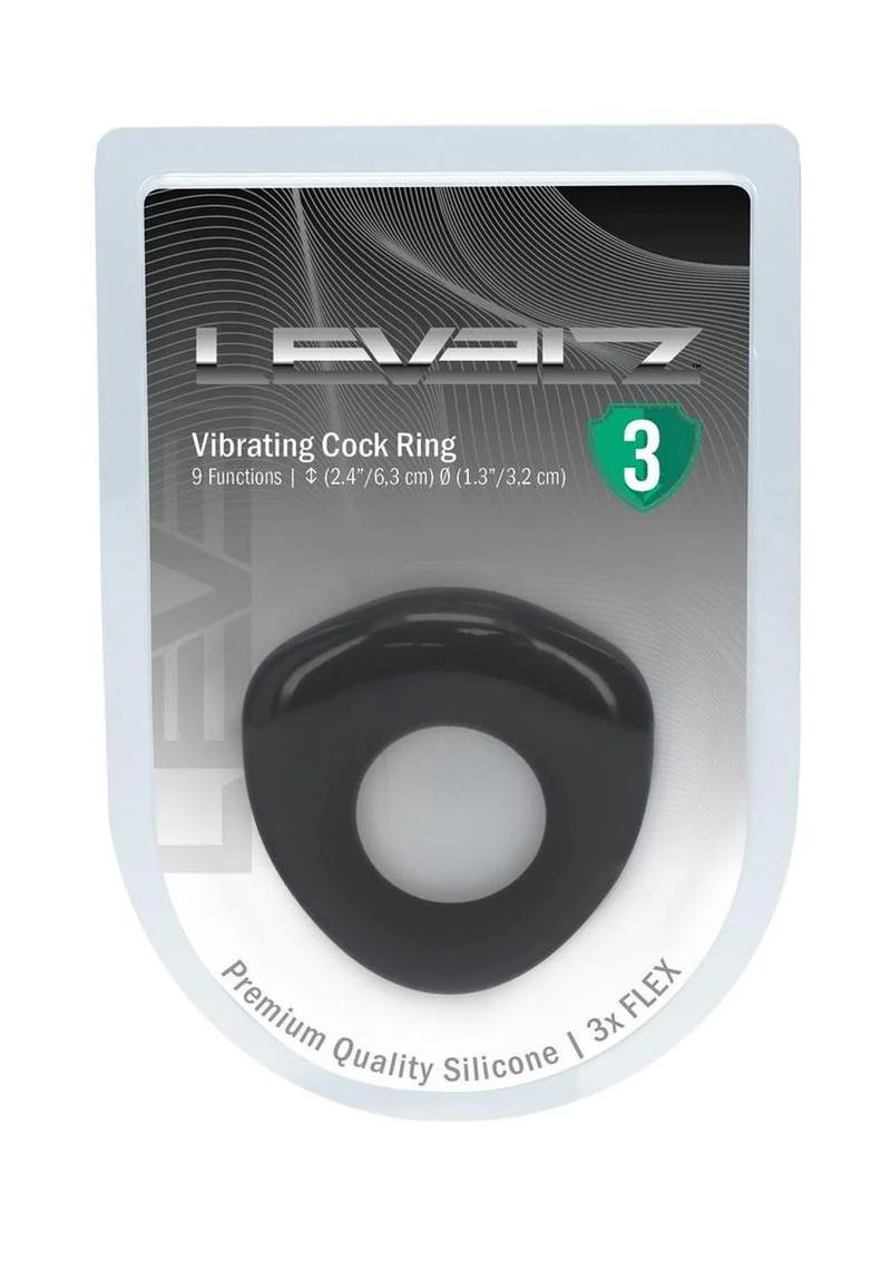 Levelz Sealed Liquid Vibrating Cock Ring - Image 4
