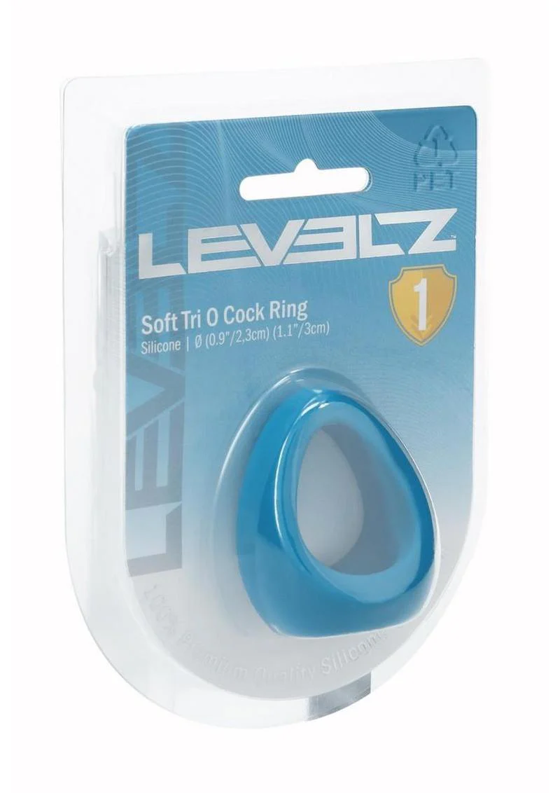 LEVELZ Soft Tri O Cock Ring - Image 3