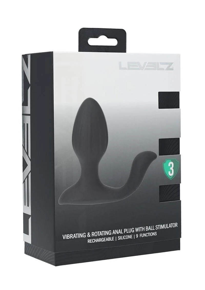 Levelz Vibrating and Rotating Anal Plug - Image 4