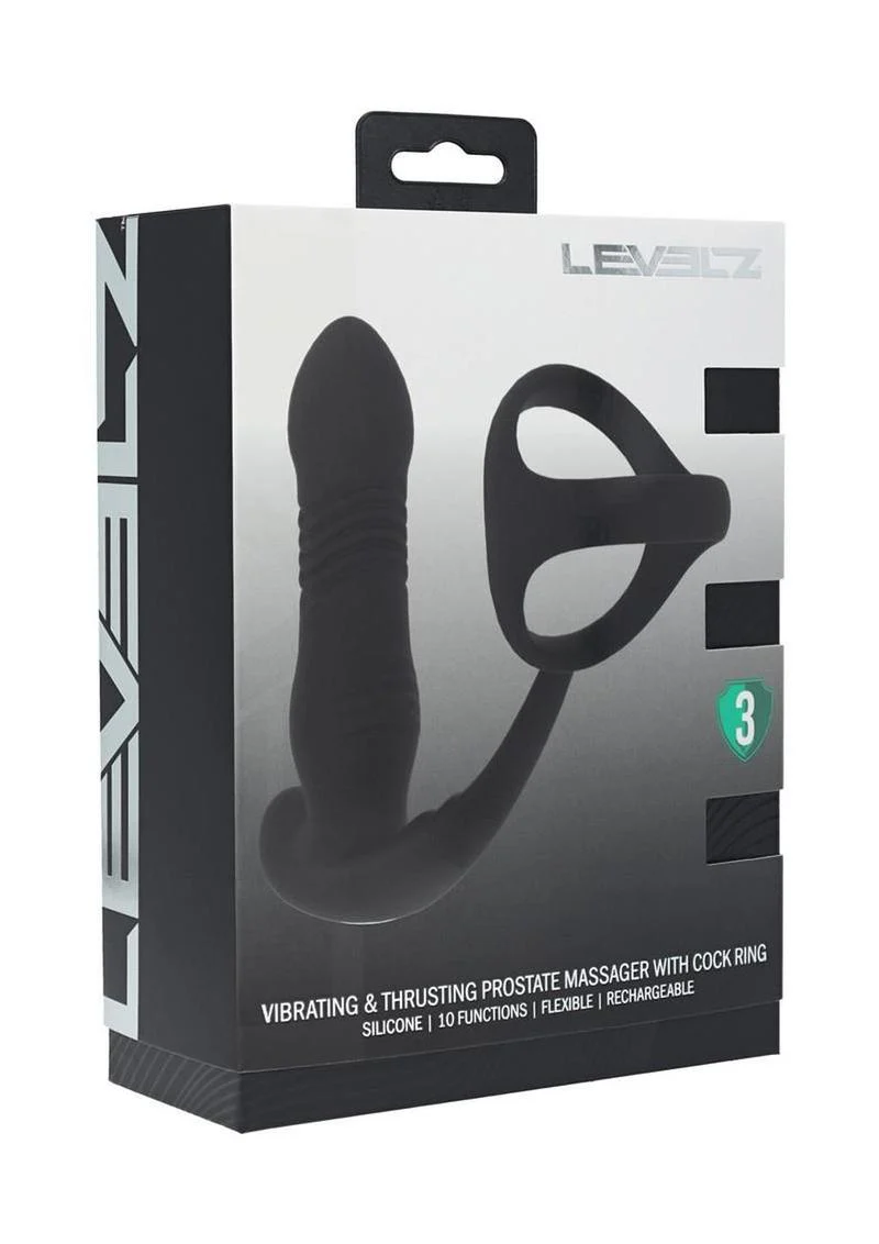 Levelz Vibrating And Thrusting Prostate Massager - Image 4