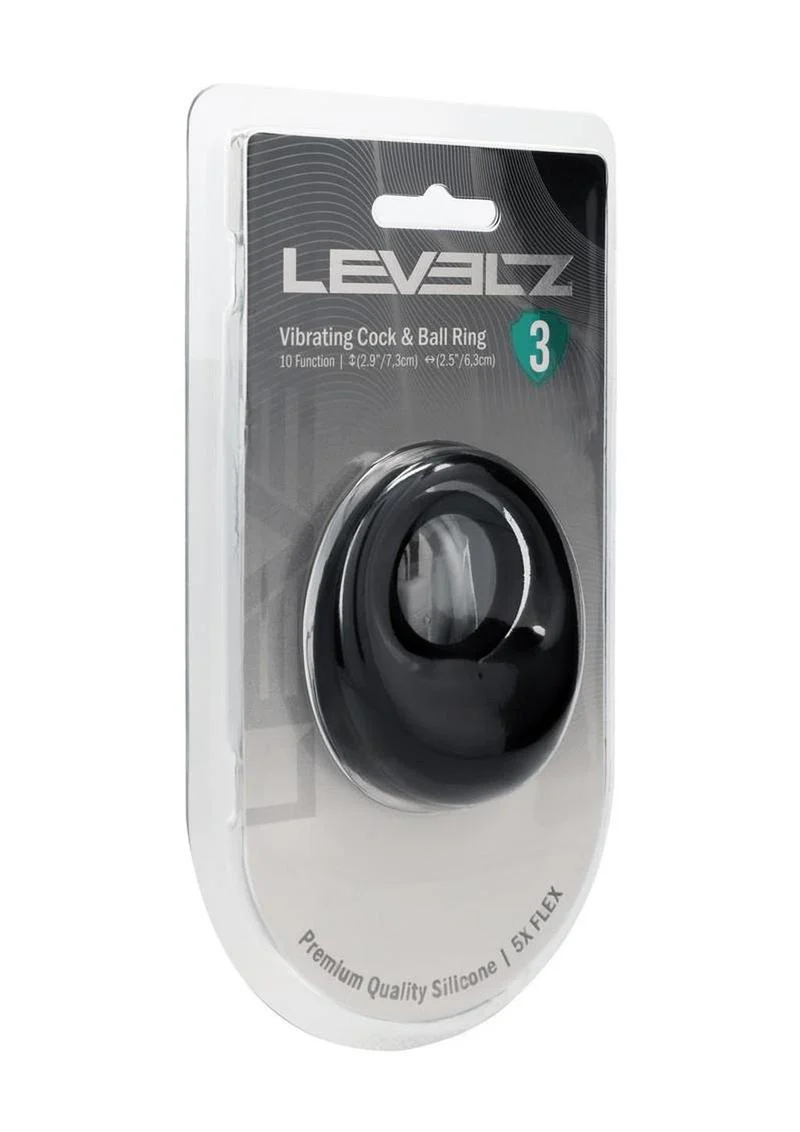 Levelz Vibrating Liquid Cock And Ball Ring - Image 4