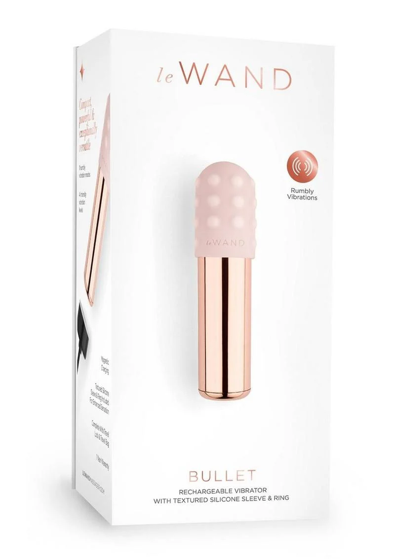 LeWand Bullet Rechargeable Vibrator Textured Silicone - Image 10