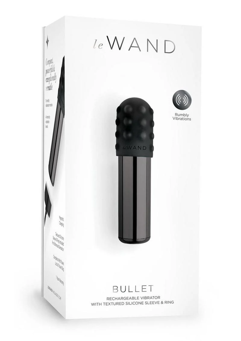 LeWand Bullet Rechargeable Vibrator Textured Silicone - Image 12