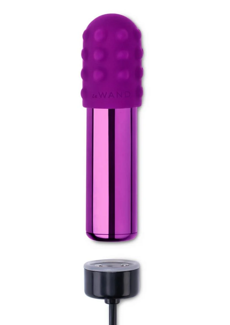 LeWand Bullet Rechargeable Vibrator Textured Silicone - Image 5