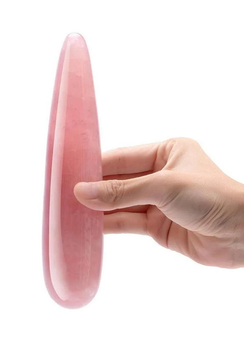 LeWand Crystal Probe Rose Quartz Pleasure Tool - Image 3