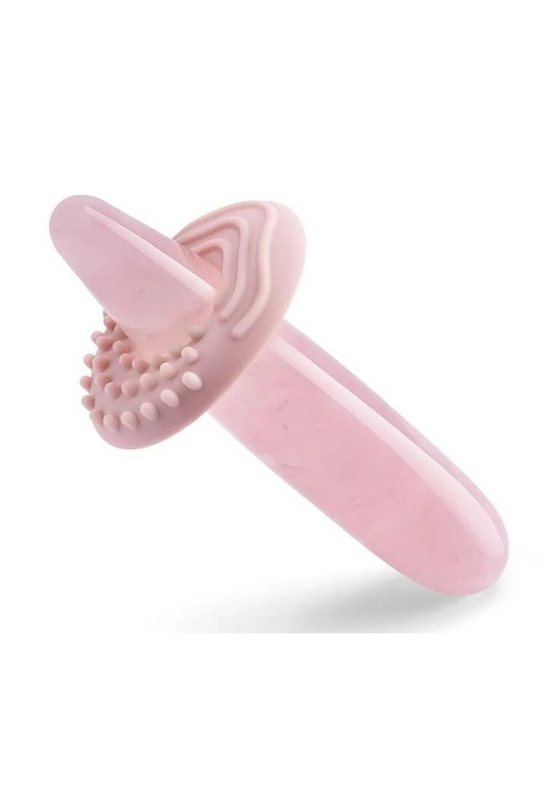 LeWand Crystal Slim Wand Rose Quartz Pleasure Tool - Image 3