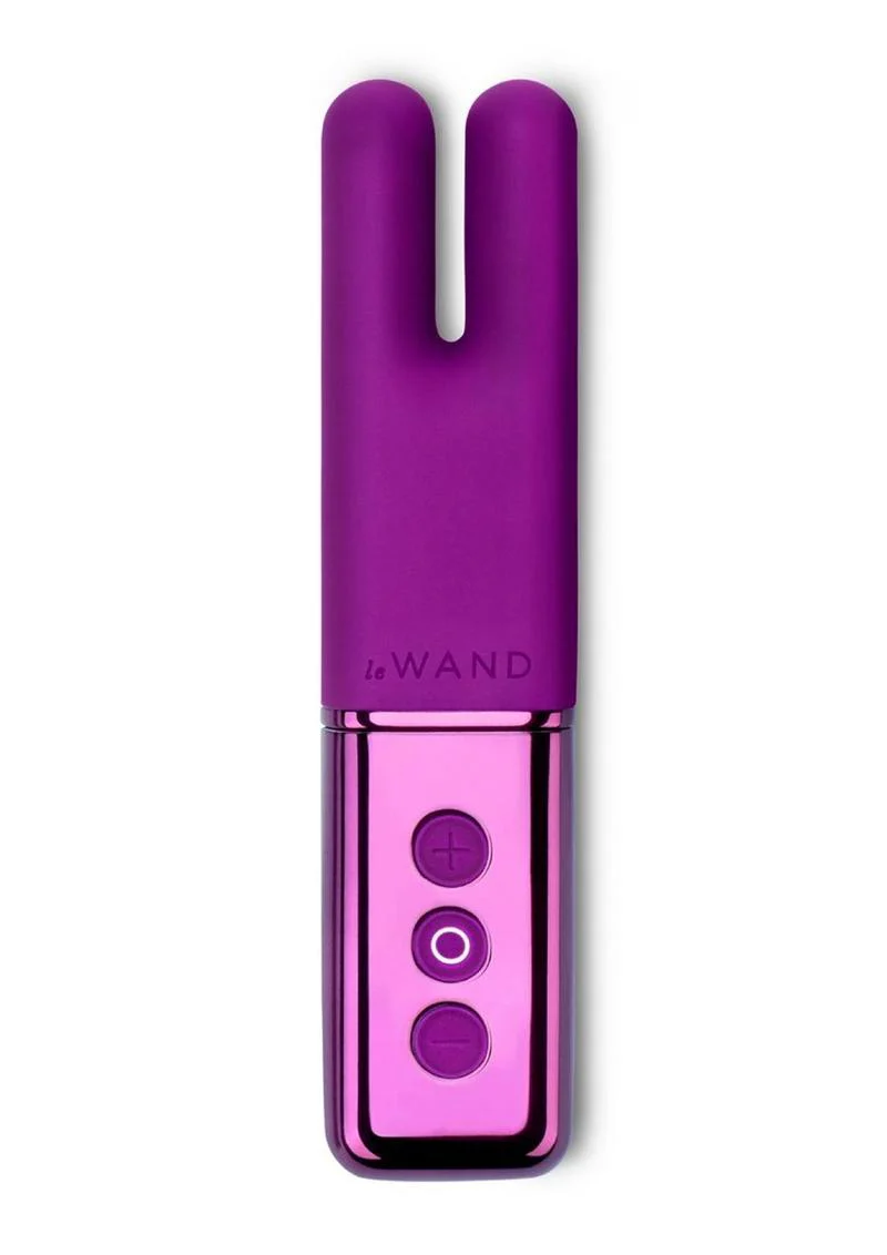 LeWand Deux Rose Gold Rechargeable Dual Motor Vibrator - Image 2