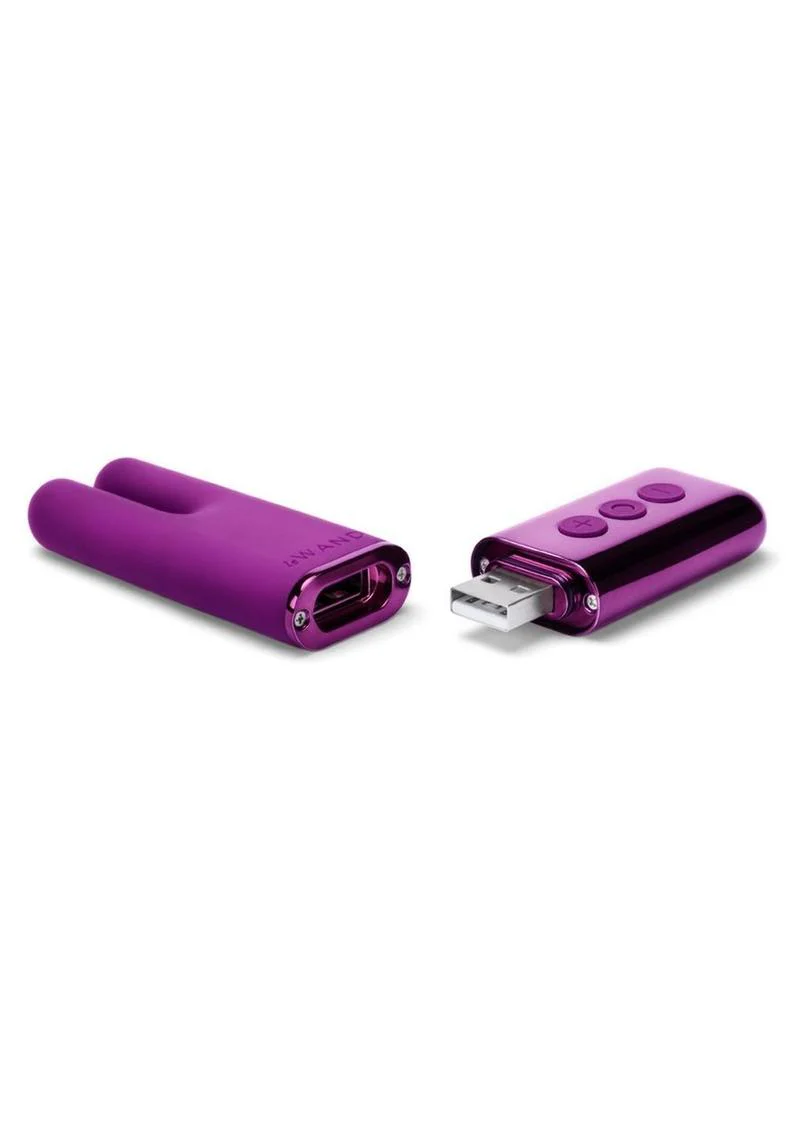 LeWand Deux Rose Gold Rechargeable Dual Motor Vibrator - Image 3