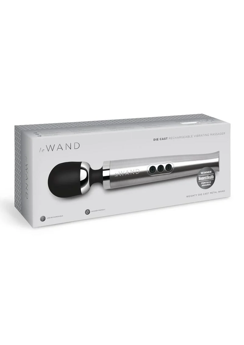 leWAND Die Cast Rechargeable Vibrating Massager - Image 7