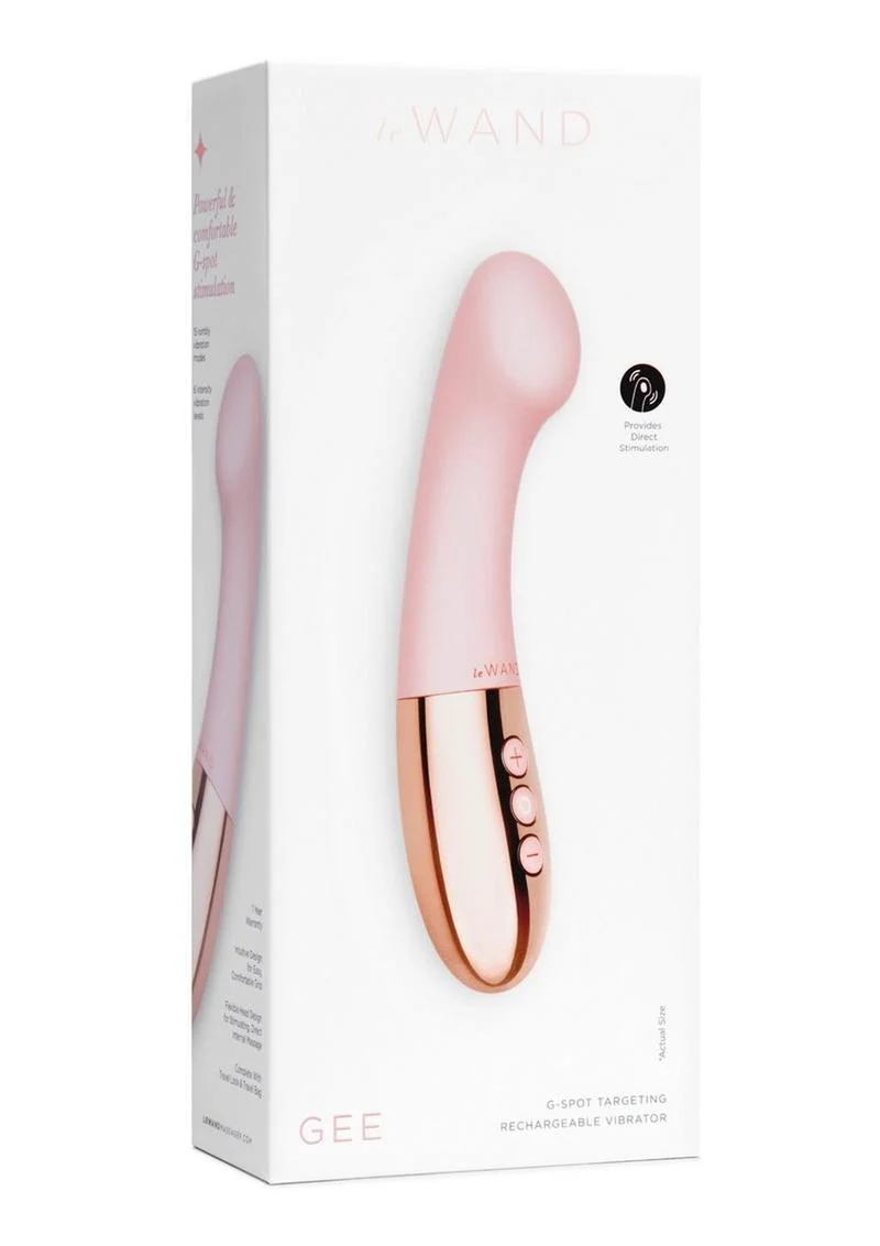 leWand Gee Rechargeable Silicone G-Spot Vibrator - Image 10