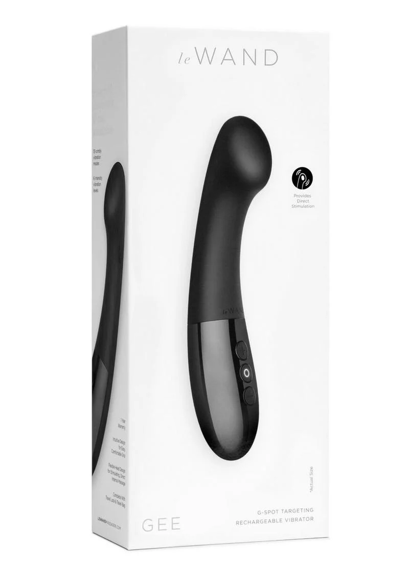 leWand Gee Rechargeable Silicone G-Spot Vibrator - Image 12