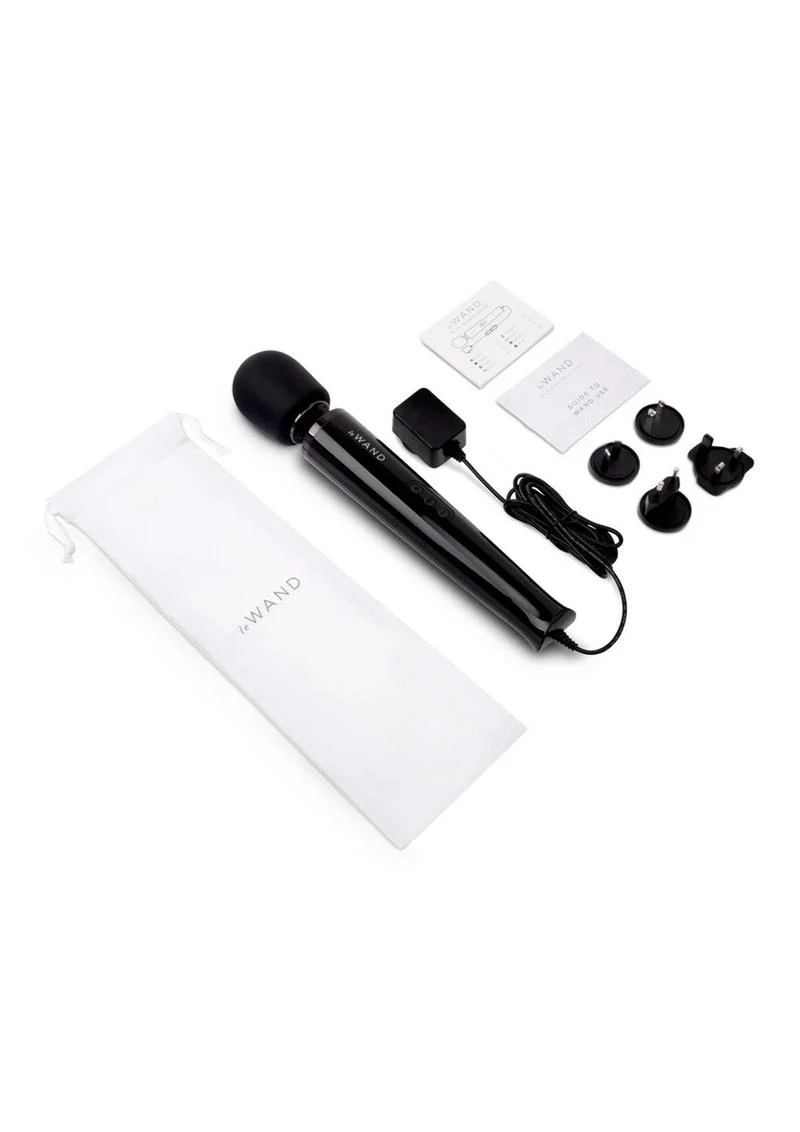 leWAND Ultra Powerful Plug-In Massager Sky White - Image 8