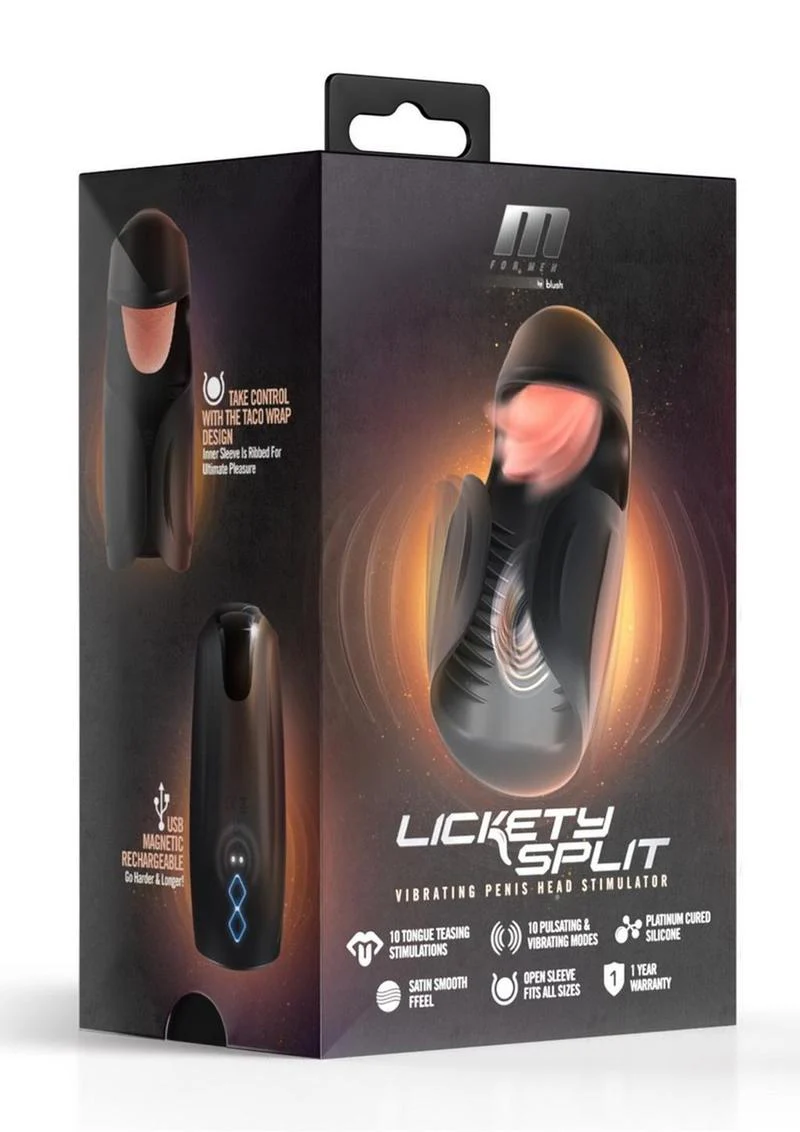 Lickety Split Vibrating Penis Head Stimulator M For Men - Image 4