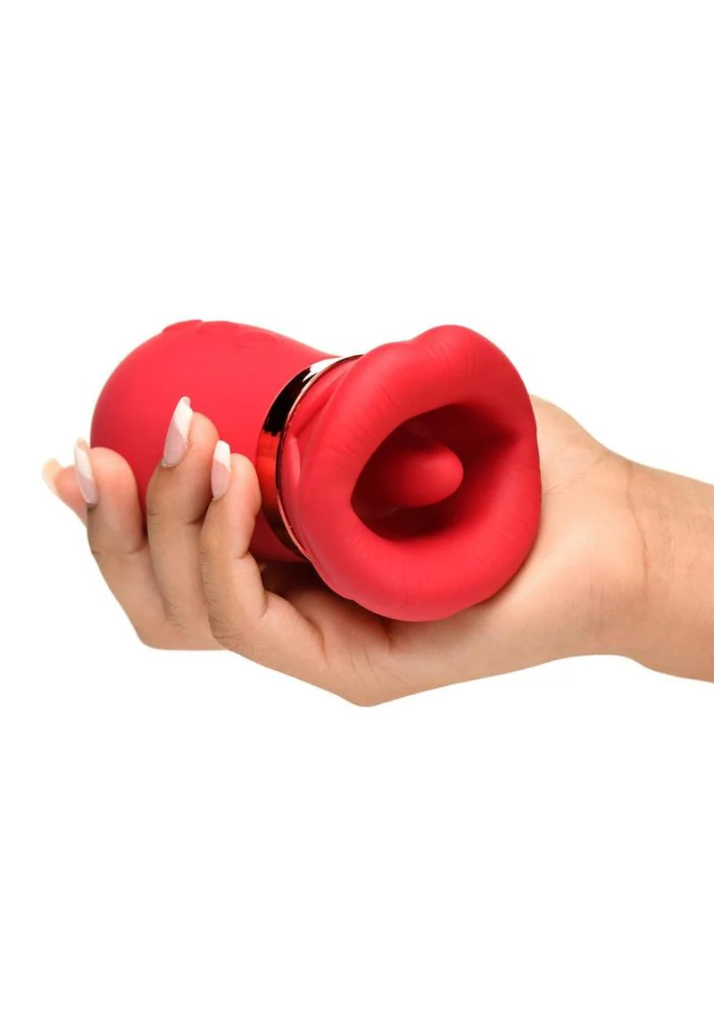 LICKGASM Kiss Me More Triple The Pleasure Clitoral Stimulator - Image 3