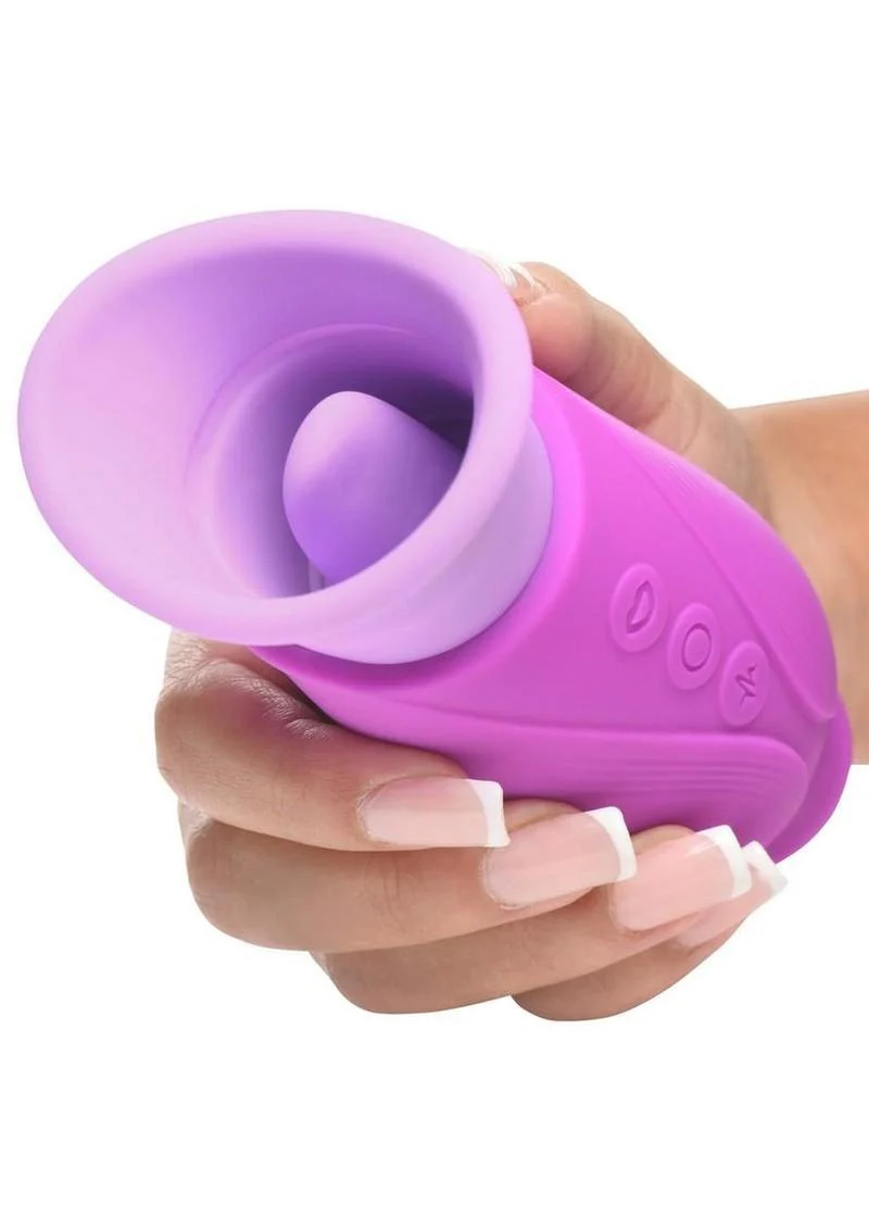 Lickgasm Licking Violet Sucking Vibrator - Image 3