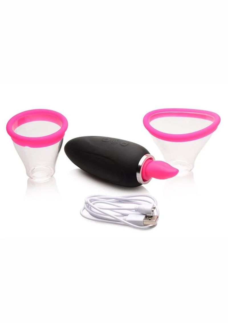 Lickgasm Mini 10X Licking and Sucking Stimulator for Intense Pleasure
