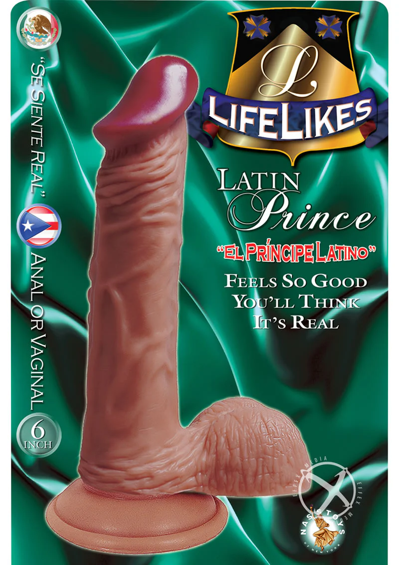 Lifelikes Latin Prince Dildo With Super Suction - Image 2