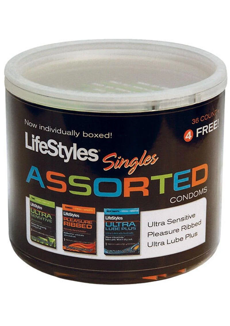 LifeStyles Singles Assorted Condoms Boxed