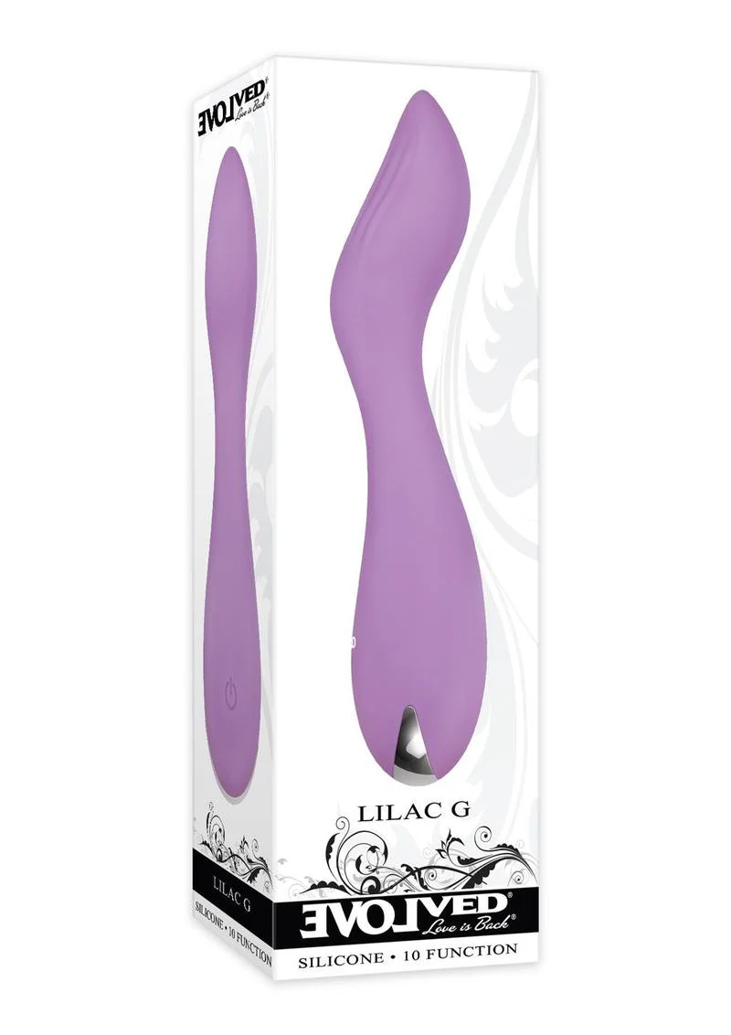 Lilac G Rechargeable Silicone Vibrator - Image 2