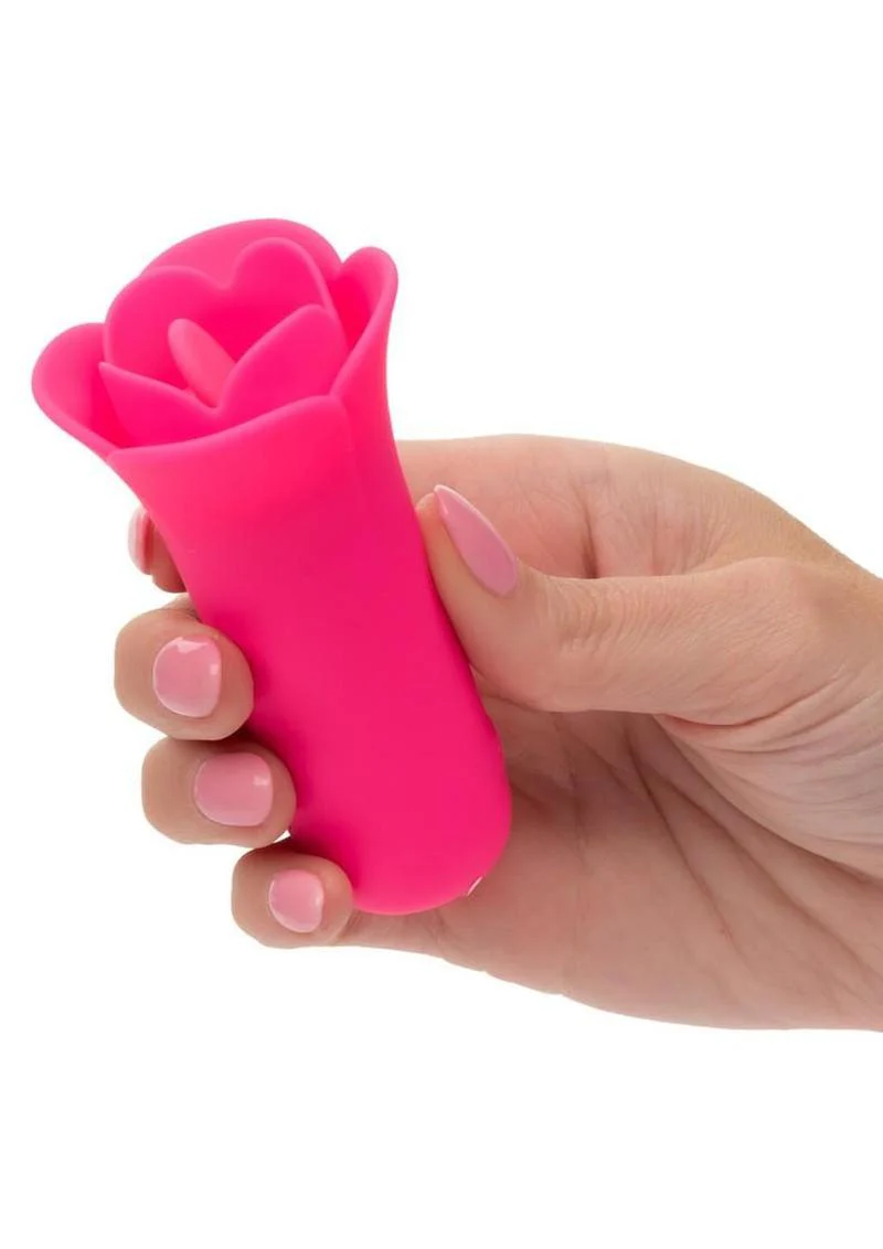 Lily Licker Mini Flower Flicker Silicone Vibrator - Image 2