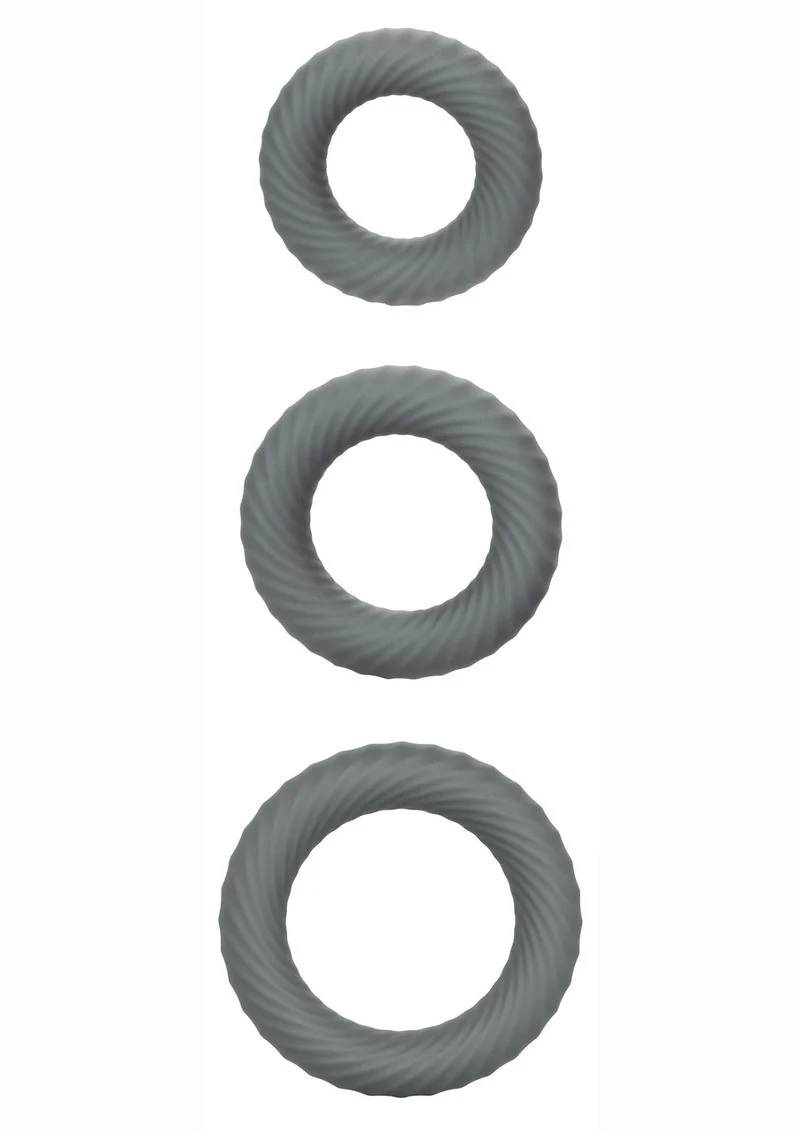 Link Up Ultra Soft Ultimate Set Silicone Cock Rings - Image 2