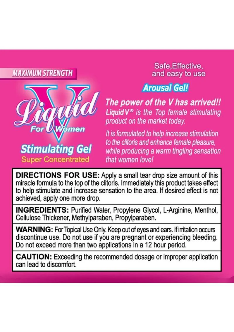 Liquid V Maximum Strength Stimulating Gel for Women - Image 6