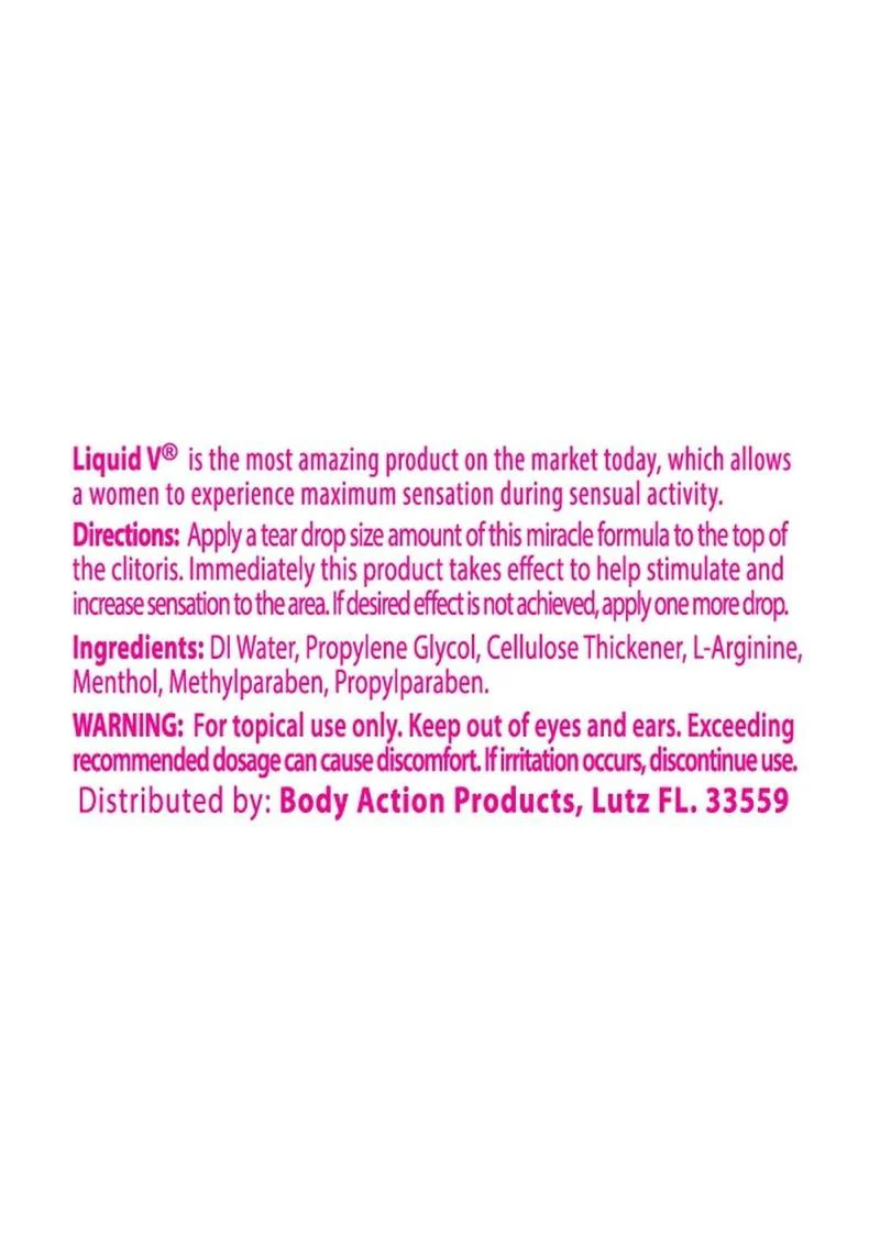 Liquid V Maximum Strength Stimulating Gel for Women - Image 7