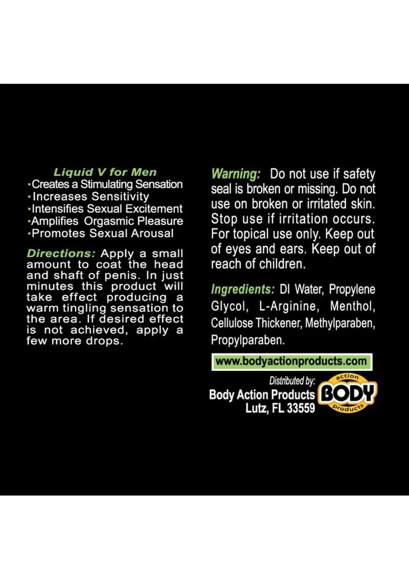 Liquid V Stimulating Gel for Men With Amplify Male Pleasure - Image 3