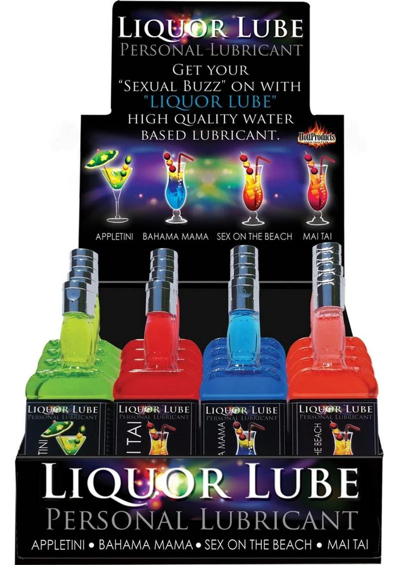 Liquor Lube Assorted Cocktail Flavored Water Based Lube - Image 2