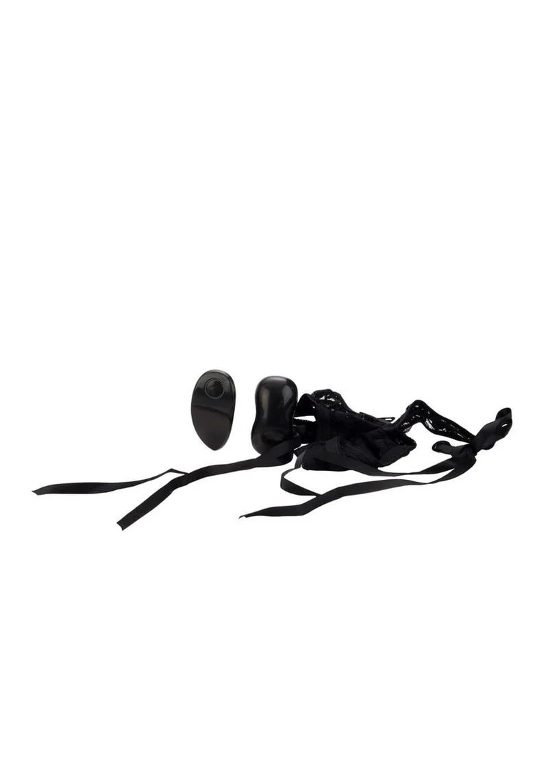 Little Black Thong Remote Control Panty Vibrator - Image 2