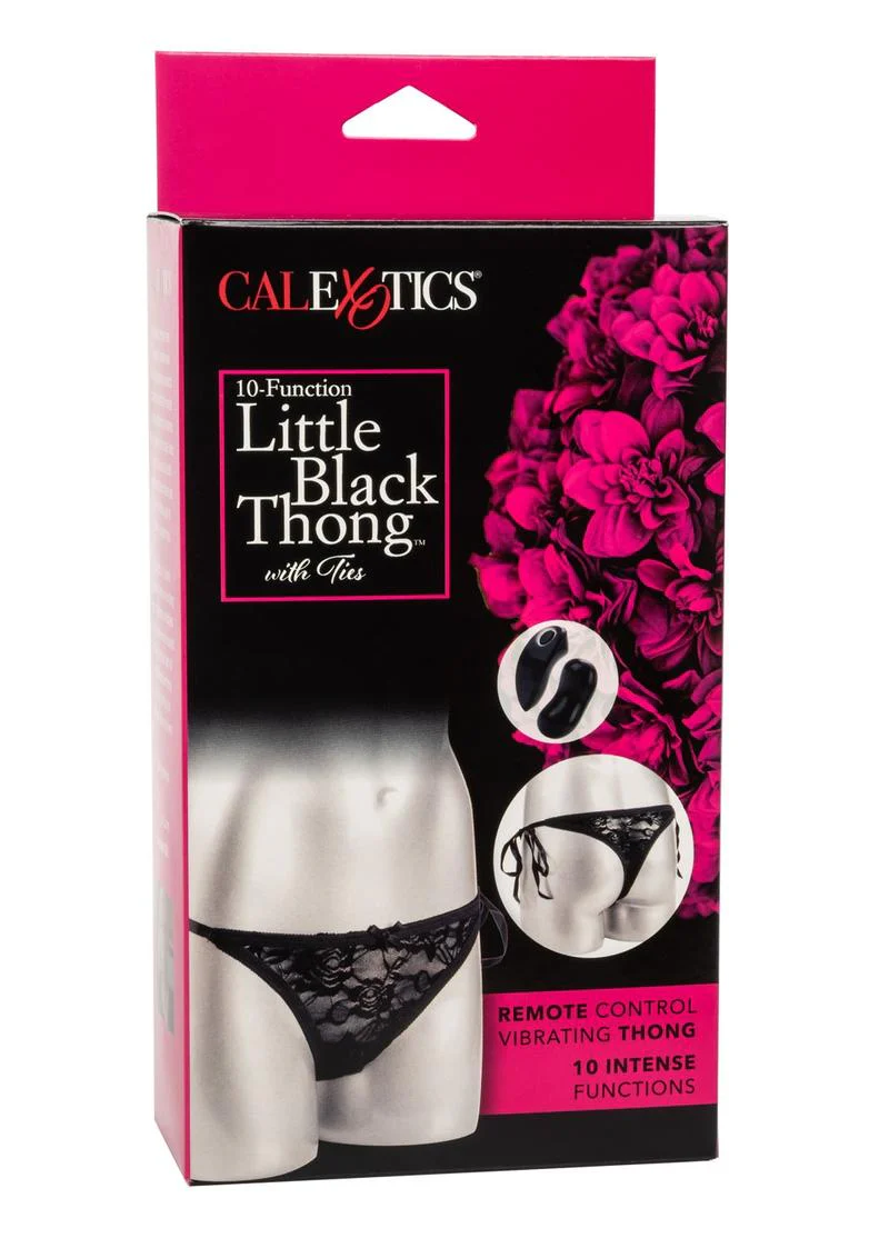 Little Black Thong Remote Control Panty Vibrator - Image 4