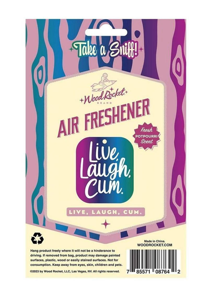 Live Laugh Cum Air Freshener - Image 3