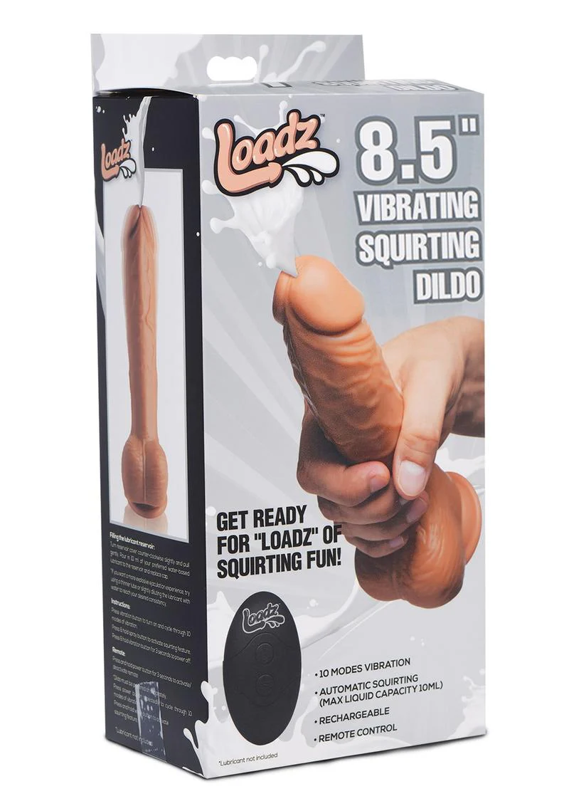 Loadz Vibrating Squirting Dildo with Remote Control - Image 4