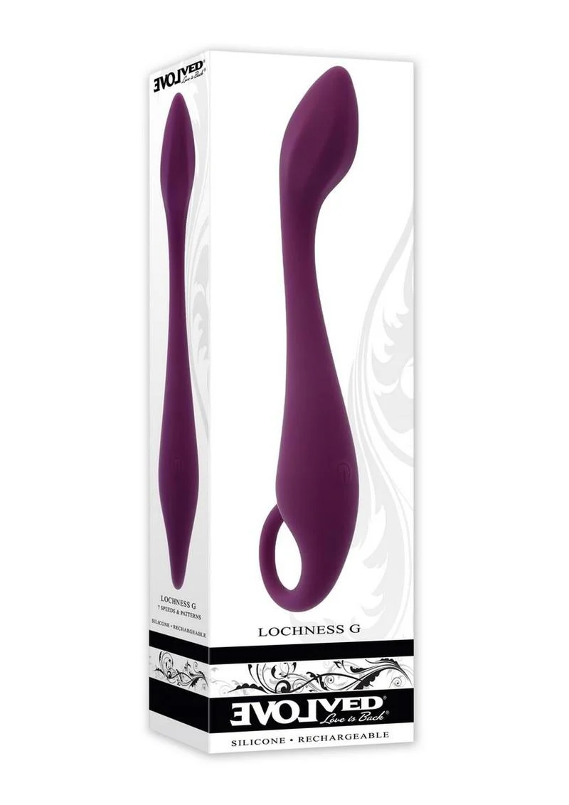 Lochness G Rechargeable Silicone G-Spot Vibrator For Intense Pleasure - Image 4