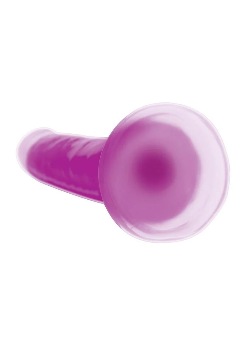 LolliCock Glow Premium Silicone Glow-in-the-Dark Dildo - Image 3
