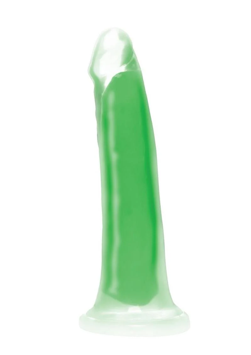 LolliCock Glow Premium Silicone Glow-in-the-Dark Dildo - Image 6