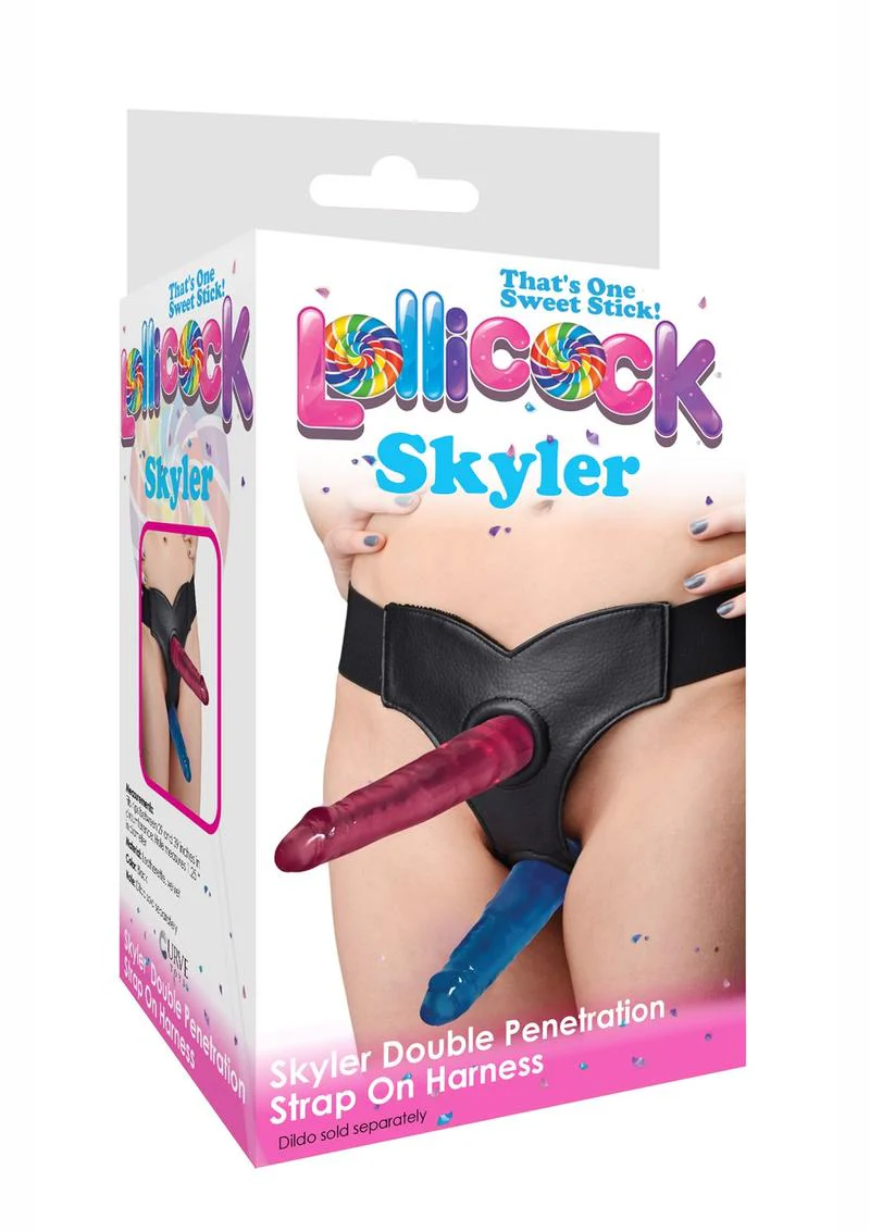 Lollicock Skyler Double Penetration Adjustable Strap-On Harness - Image 4