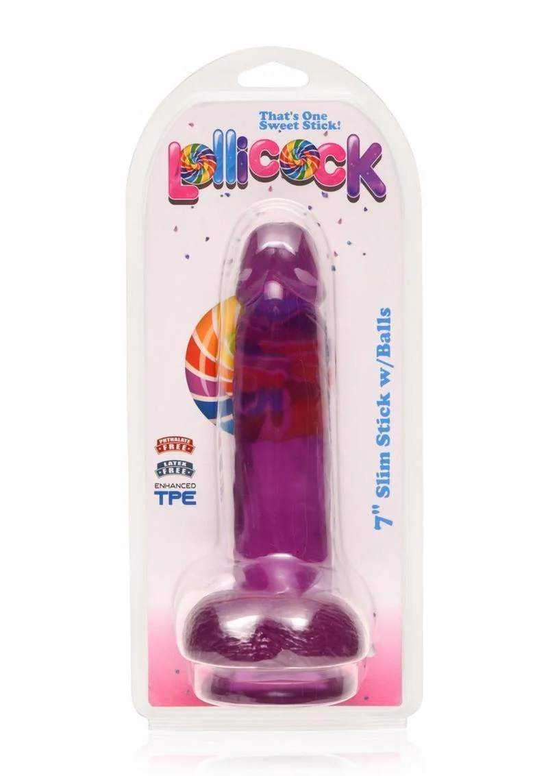 Lollicock Slim Stick Dildo With Balls - Image 15