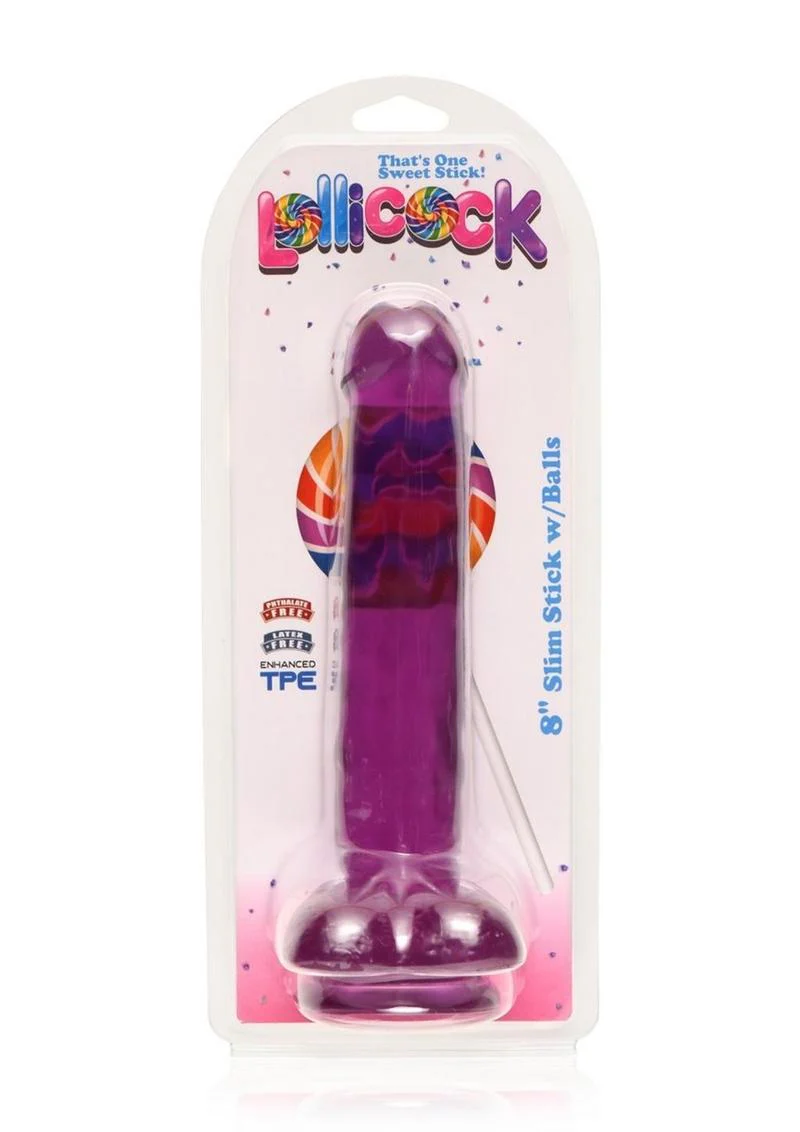 Lollicock Slim Stick Dildo With Balls - Image 23
