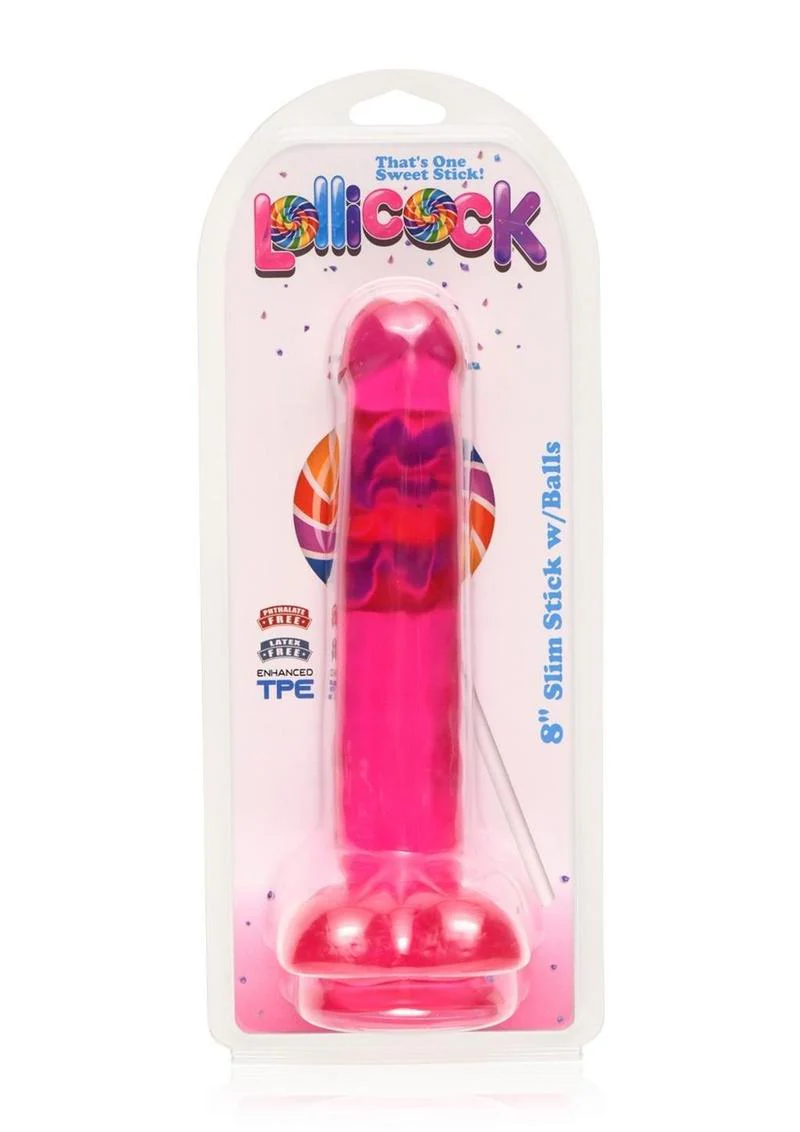 Lollicock Slim Stick Dildo With Balls - Image 24
