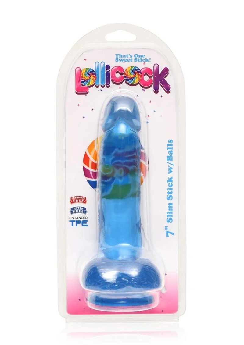 Lollicock Slim Stick Dildo With Balls - Image 26