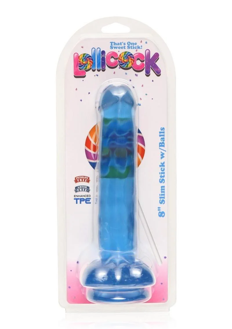 Lollicock Slim Stick Dildo With Balls - Image 27