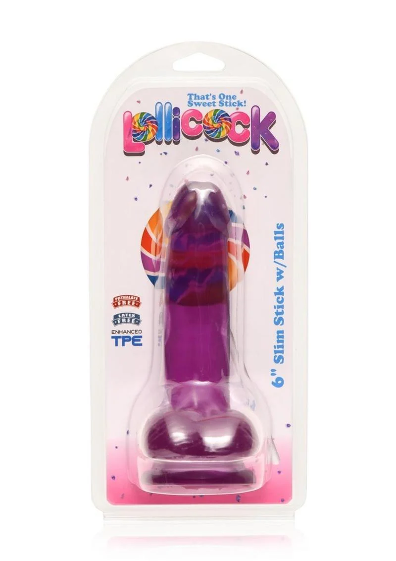 Lollicock Slim Stick Dildo With Balls - Image 28