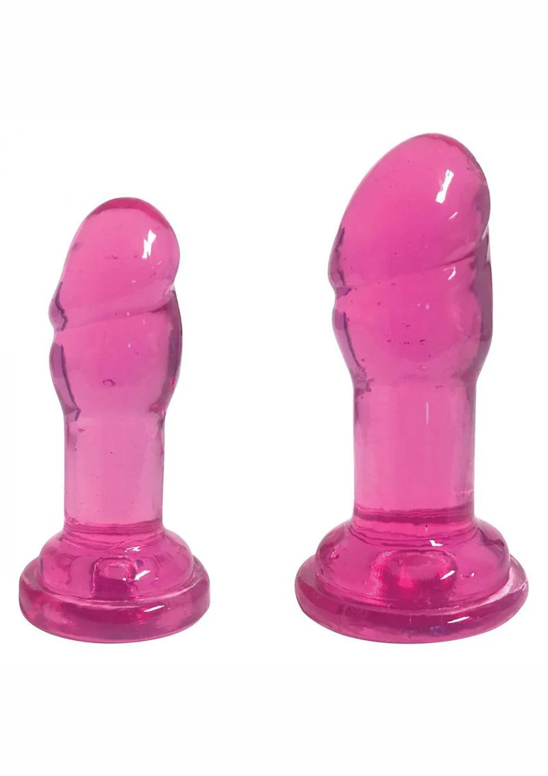 Lollicock Slim Sticks Duo Berry Blue Butt Plugs Set - Image 4