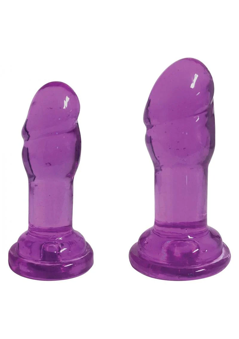 Lollicock Slim Sticks Duo Berry Blue Butt Plugs Set - Image 7