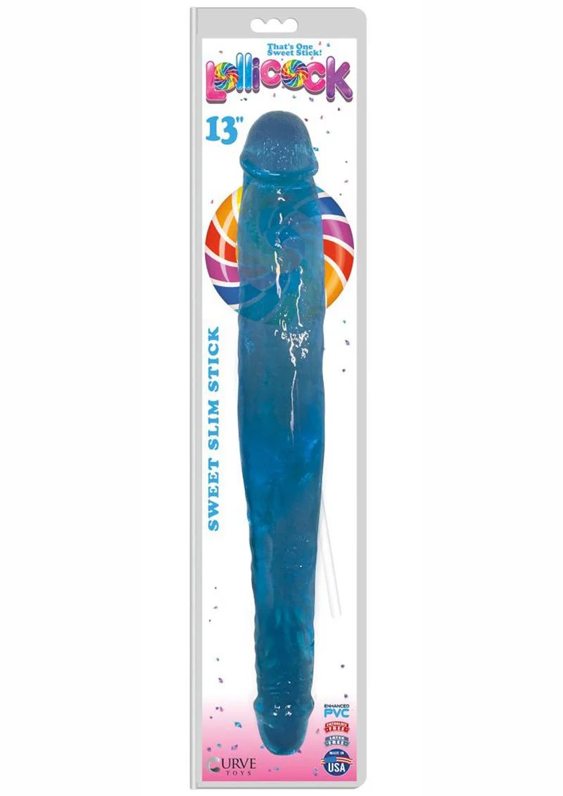 Lollicock Sweet Slim Stick With Berry Flavored Double Dildo - Image 3