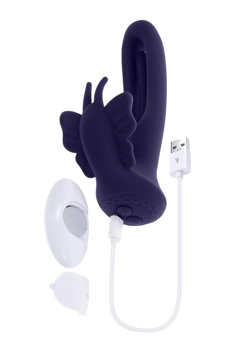 Lord of the Wings Rechargeable Silicone Butterfly Stimulator - Image 3