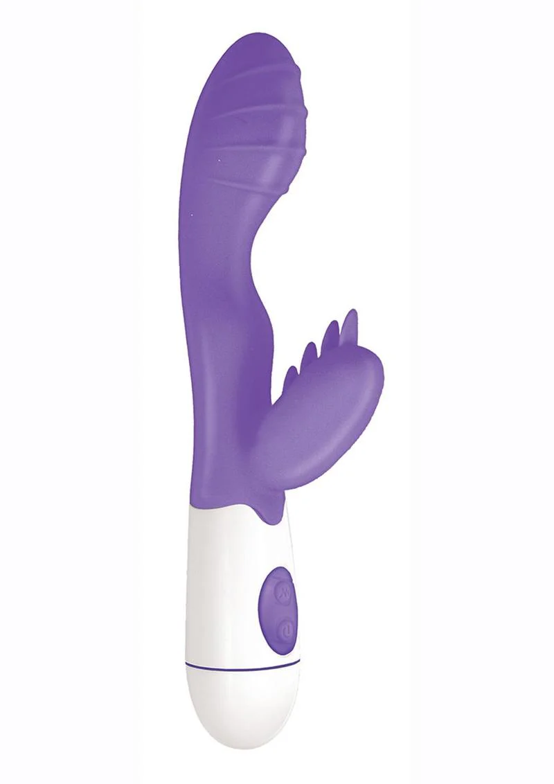 Lotus Sensual Massager #3 Function Dual-Motor Ribbed Rabbit Vibrator - Image 4